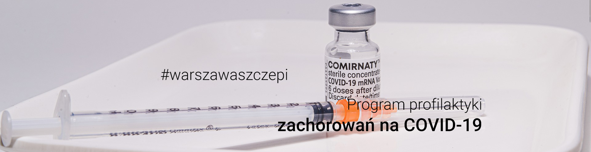 Baner - Program profilaktyki zachorowań na COVID-19