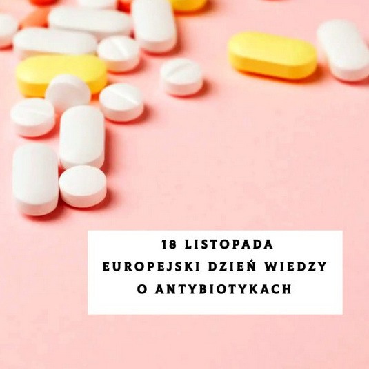 Plakat - Europejski dzień wiedzy o antybiotykach