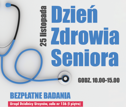 Plakat - Dzień zdrowia seniora