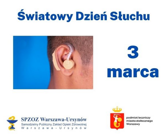 Plakat - Światowy dzień słuchu