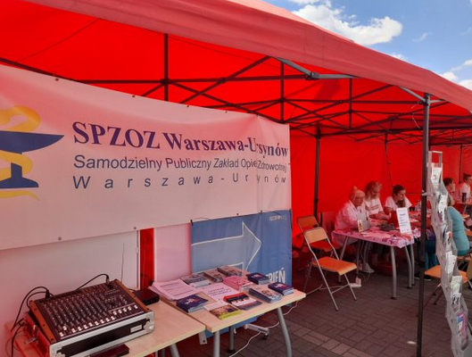 Stoisko SPZOZ Warszawa Ursynów