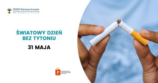 Plakat - Światowy dzień bez tytoniu