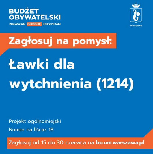 Plakat - Budżet obywatelski