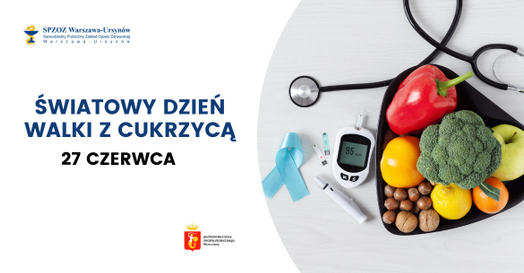 Plakat - Światowy dzień walki z cukrzycą