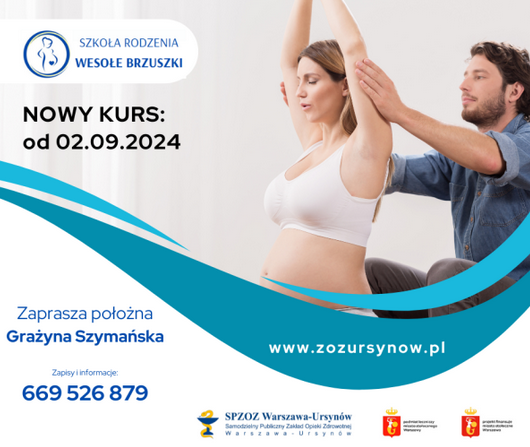 Plakat - Szkoła rodzenia, Wesołe brzuszki