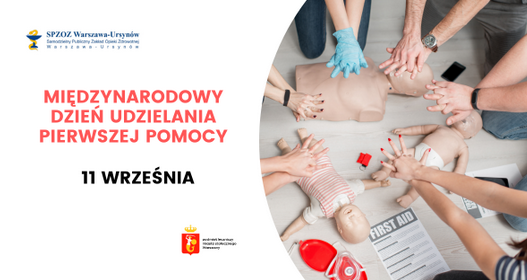 Plakat - Międzynarodowy dzień udzielania pierwszej pomocy