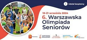 Plakat - Warszawska olimpiada seniorów