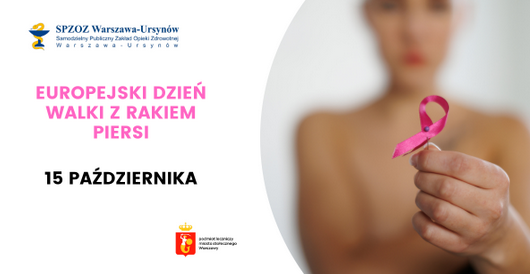 Plakat - Europejski dzień walki z rakiem piersi