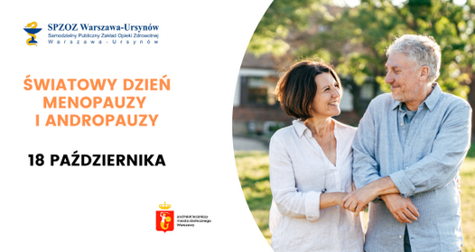Plakat - Światowy dzień menopauzy i andropauzy