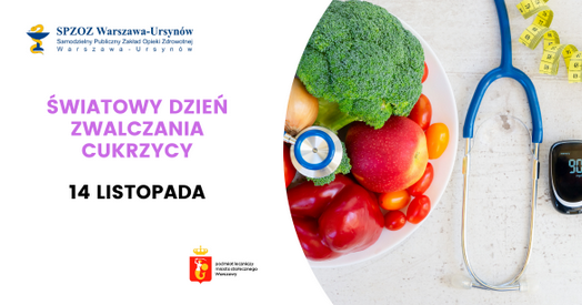Plakat - Światowy dzień zwalczania cukrzycy