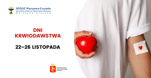 Plakat - Dni krwiodawstwa