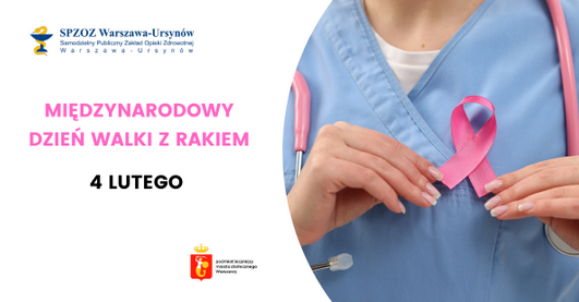 Plakat - Międzynarodowy dzień walki z rakiem
