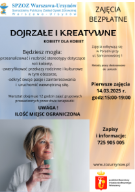 Plakat "Kobiety dla kobiet"
