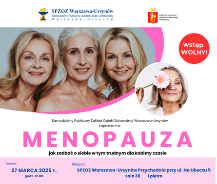 Plakat - Menopauza