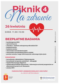 Plakat - Piknik "Na zdrowie"