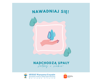 Plakat - Nawadniaj się