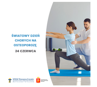 Plakat - Światowy dzień chorych na osteoporozę