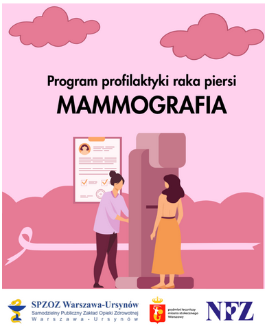 Plakat - Program profilaktyki raka piersi "Mammografia"