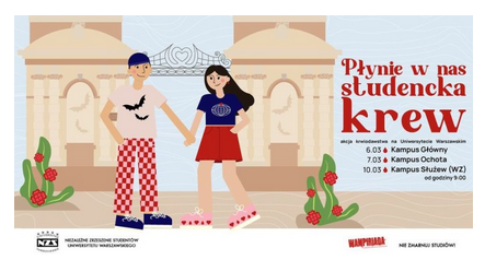 Plakat - Płynie w nas studencka krew