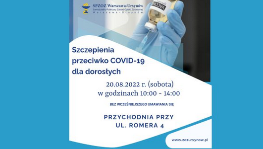 Plakat szczepienia COVID-19