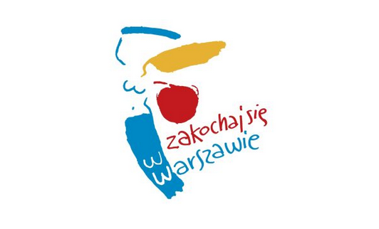 Logotyp zakochaj się w warszawie