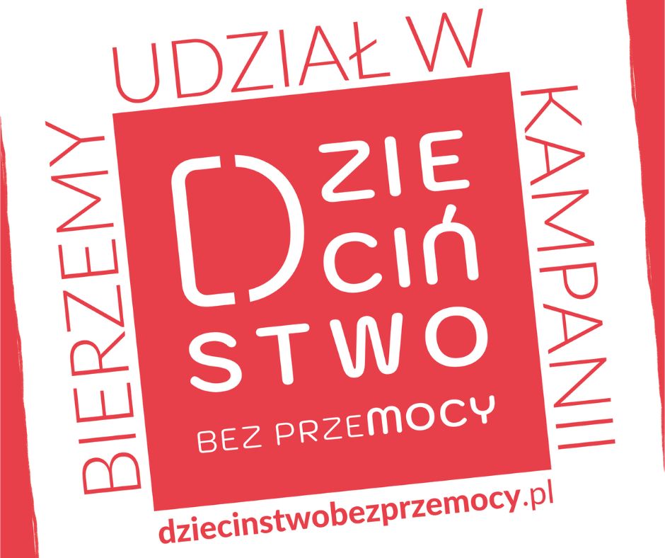 Plakat - Dzieciństwo bez przemocy