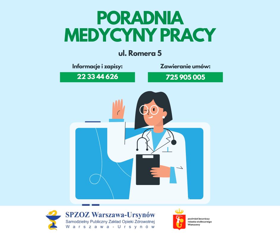 Plakat - Poradnia medycyny pracy