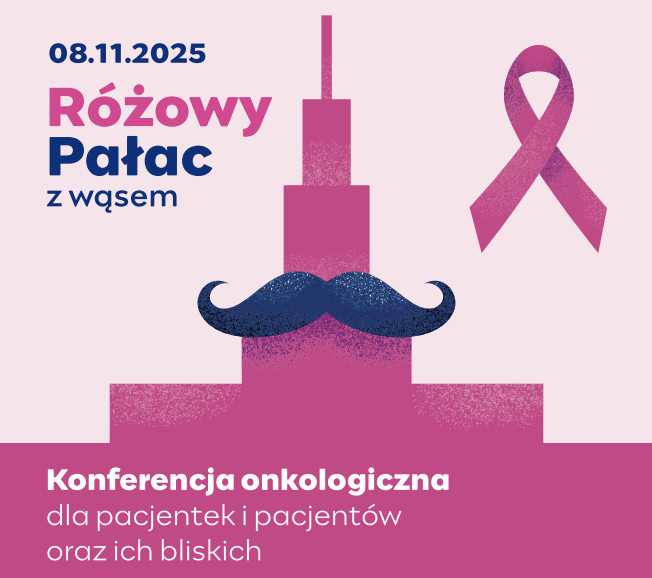 Plakat - Różowy pałac z wąsem