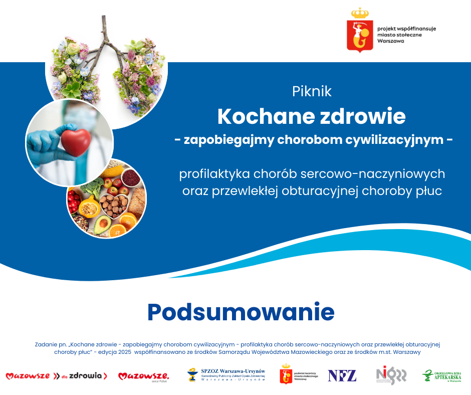 Plakat - Piknik "Kochane zdrowie"