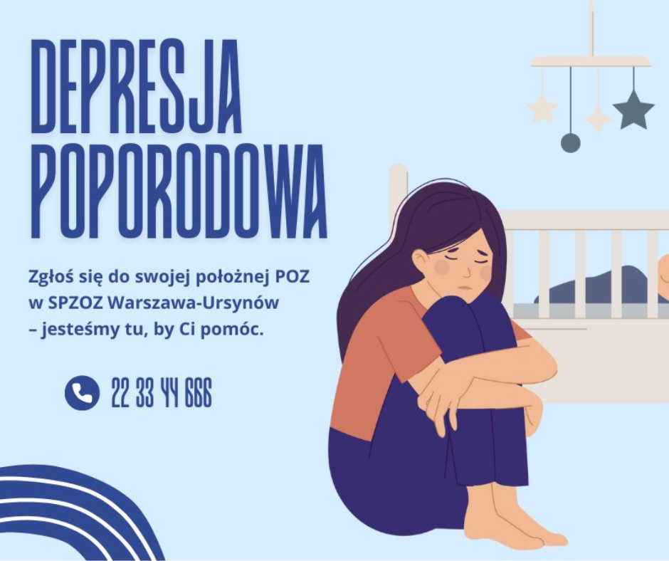 Plakat - Depresja poporodowa