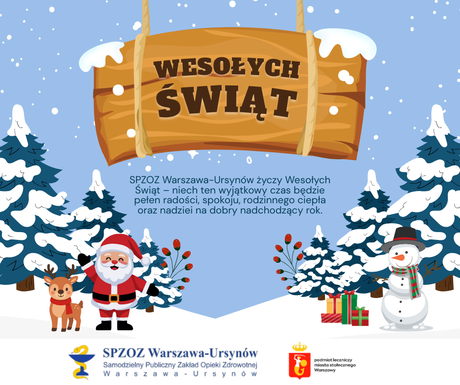 Plakat - Wesołych świąt