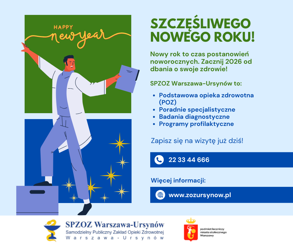 Plakat - Szczęśliwego Nowego Roku