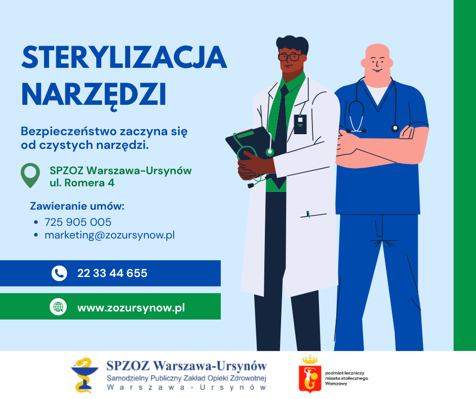 Plakat - Sterylizacja narzędzi